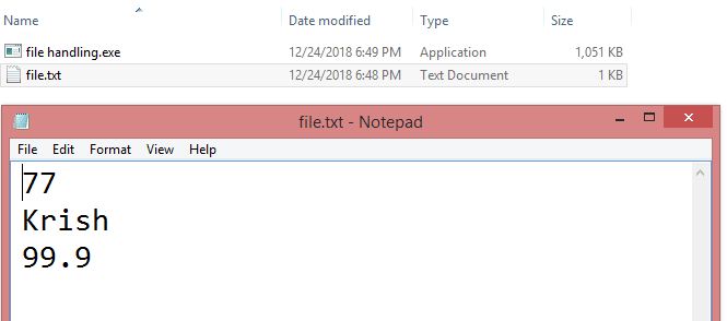 Read file when file is present