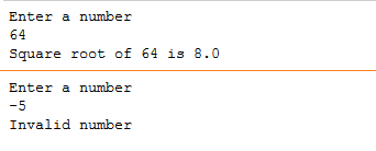 square root in python