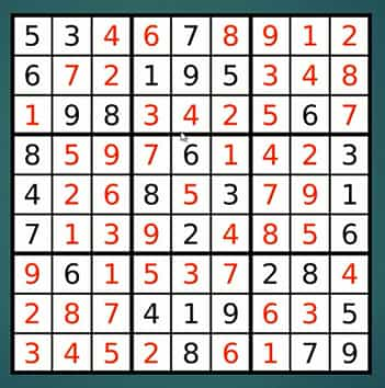 sudoku complete